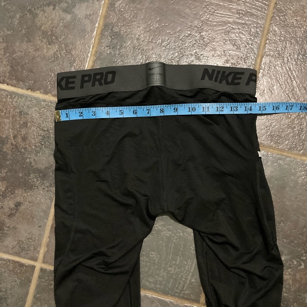 Nike Pro Athletic Compression Training Pants Size… - image 7